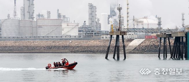 서산시의회 칠전리 부숙토 및 현대오일뱅크 페놀 관련 환경오염대책특별위원회, 대산 5사 처리수 방류구 현장방문