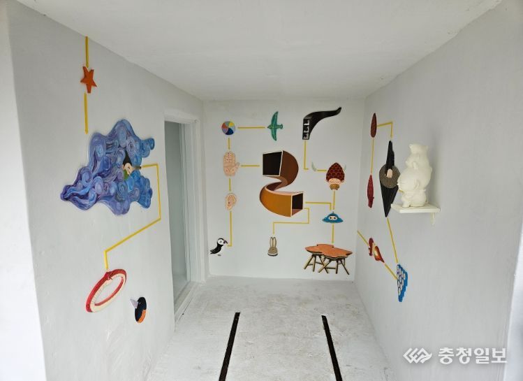 오각정길 탐조등 초소