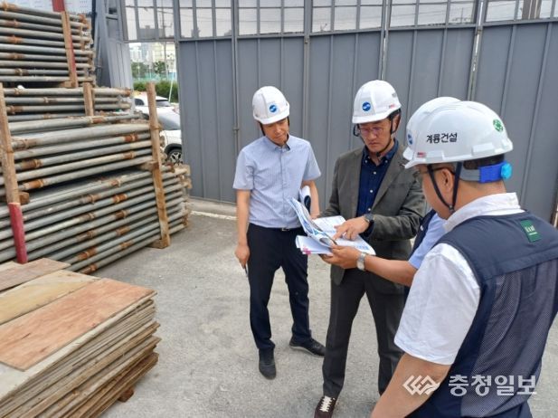 이경열 천안시 도시주택국장, 천안역세권 등 주요사업장 현장방문