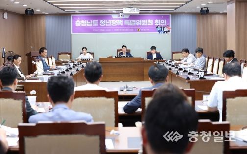 충남도의회 청년정책특위, 청년정책 추진상황 점검