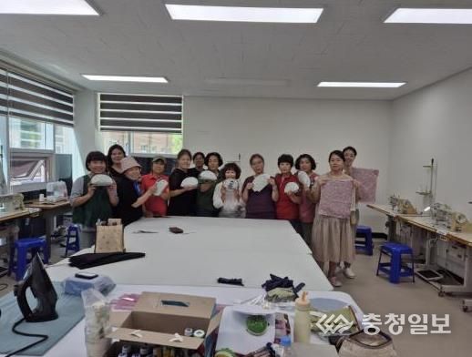 괴산군 감물면 평생학습프로그램 재봉틀 교육 중급과정 개강