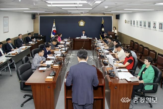 당진시의회, 2024년 08월 중 의원출무일 운영
