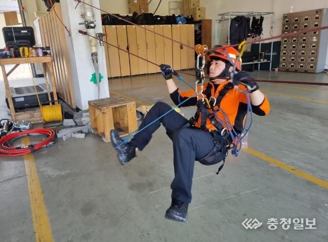 천안서북소방서, 인명구조사 2급 자격시험 대비 집중훈련