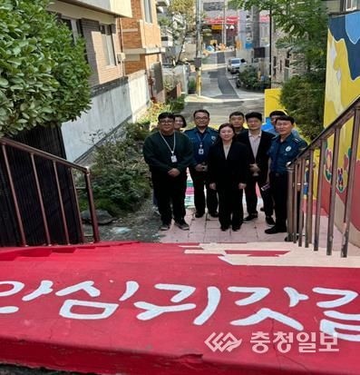 대덕서-KT·G상상유니브 ‘한남대 안심거리 조성사업’ 완공식