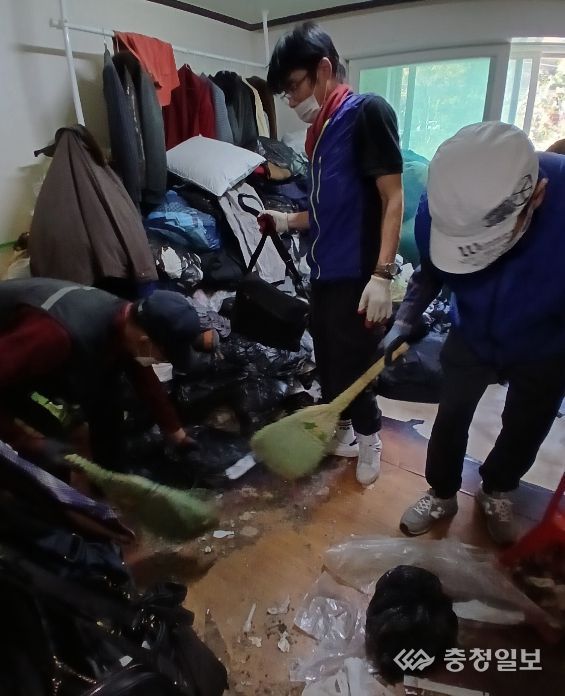 6.25참전유공자회 중구지회, 취약계층 가구 청소 봉사활동