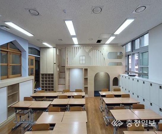 양지초등학교 1학년 교실 공간조성)