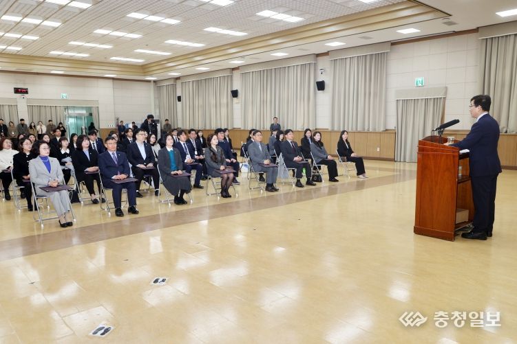 충북교육청, 3.1.자 지방공무원 임용장 수여