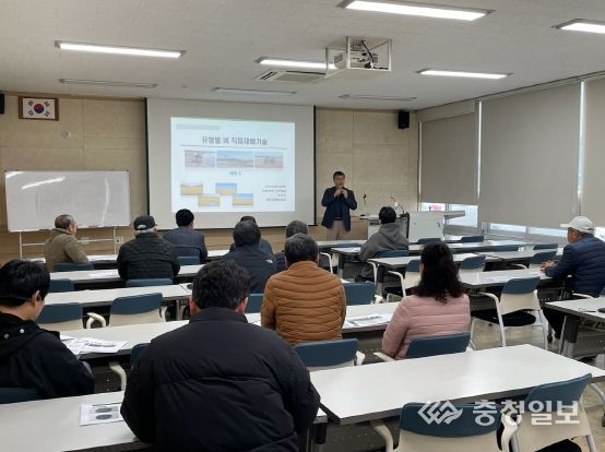 세종농업기술센터, 성공적인 벼 직파재배 돕는다