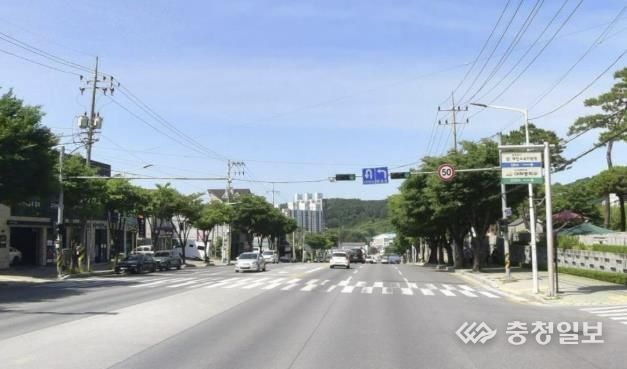 대재중 앞 전경사진