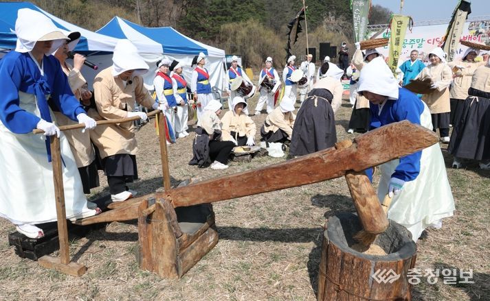 대전 동구, 산내 공주말 디딜방아뱅이 재연행사 개최