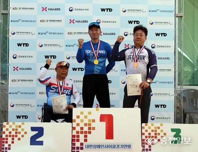 세종시 신의현 선수, 전국장애인사이클선수권대회 2관왕