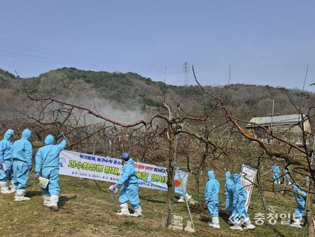 홍성군, 과수화상병 확산 방지 및 산불예방 총력!