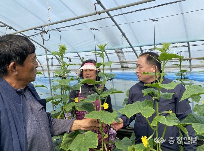 박용국 청주시 농정국장, 도시농부 사업 현장 점검