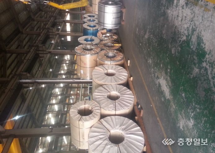 중국산 스테인리스 강판 코일을 표면처리 후 원산지 미표시 적발