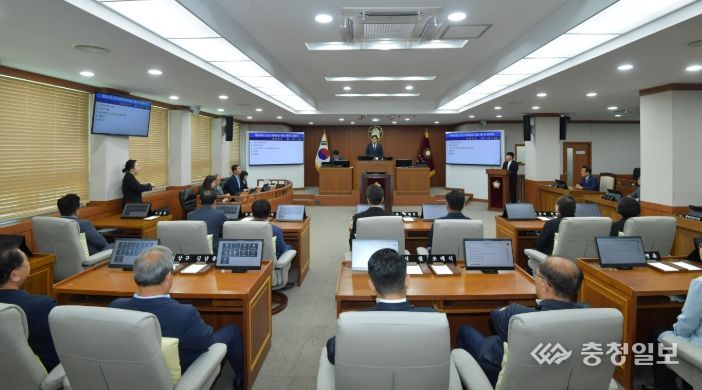 논산시의회, 제263회 임시회 개회