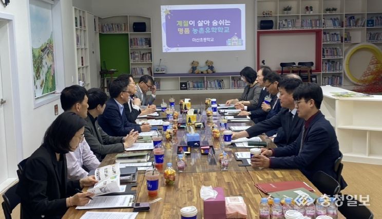 충남교육청, 김일수 부교육감 서천 마산초등학교 방문