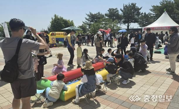 지난 5월 3일부터 5일까지 3일간 서산버드랜드에서 개최된 어린이날 특별프로그램 모습